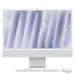 iMac 24" 4.5K Apple M4 10-core CPU 10-core GPU 16GB 512GB SSD - Silver SK MWUV3SL/A