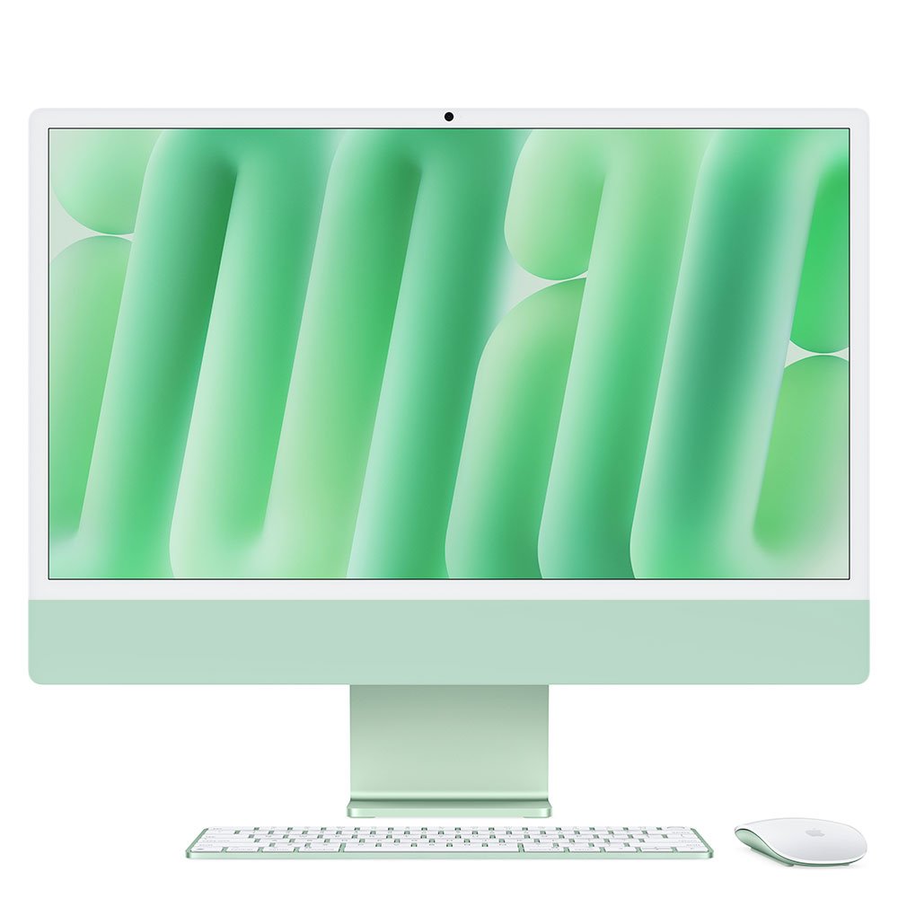 iMac 24" 4.5K Apple M4 10-core CPU 10-core GPU 24GB 512GB SSD - Green SK MD2Q4SL/A
