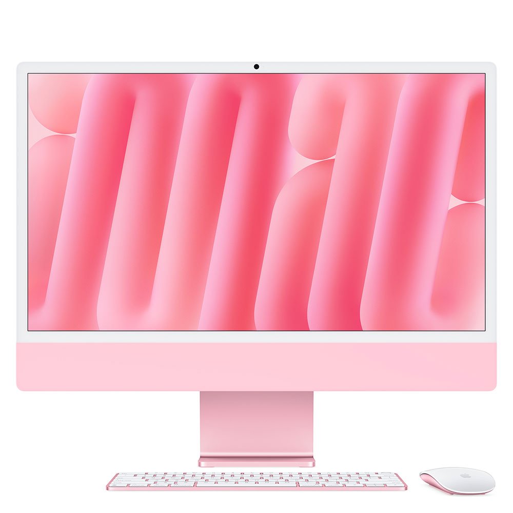 iMac 24" 4.5K Apple M4 8-core CPU 8-core GPU 16GB 256GB SSD - Pink SK MWUG3SL/A
