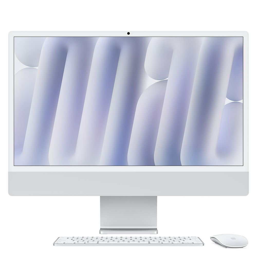 iMac 24" 4.5K Apple M4 8-core CPU 8-core GPU 16GB 256GB SSD - Silver SKMWUC3SL/A