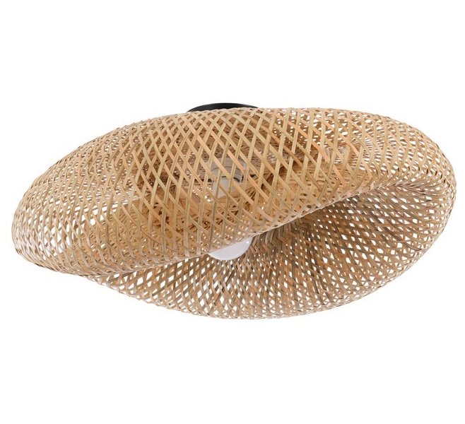 IMMAX BOHO HILO designové stropní svítidlo, D60cm, E27, bambus 08298L