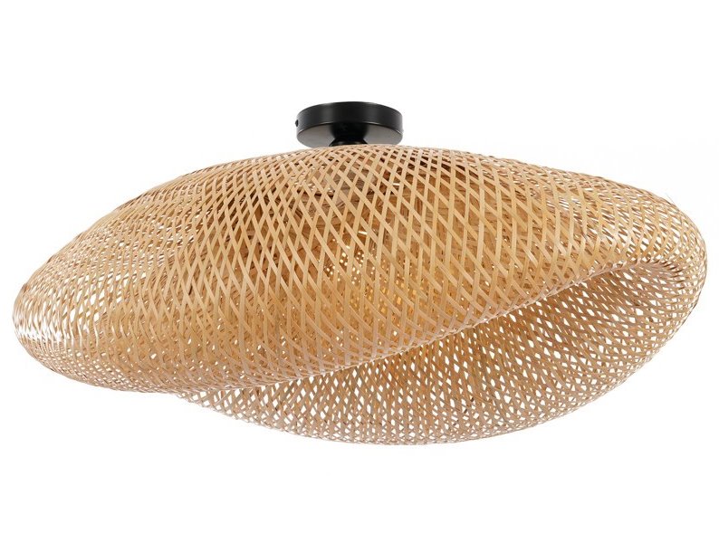 IMMAX BOHO HILO designové stropní svítidlo, D80cm, E27, bambus 08299L