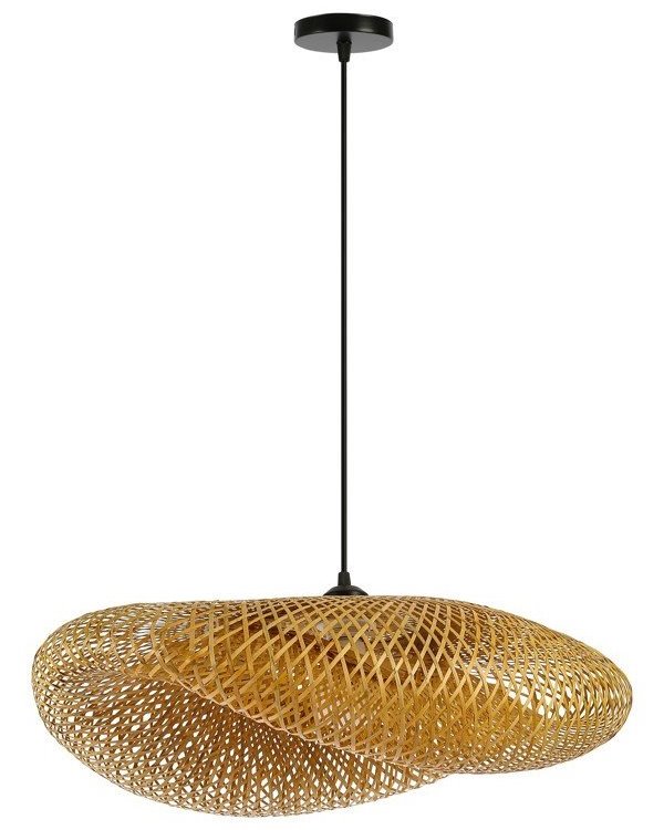 IMMAX BOHO HILO designové závěsné svítidlo, D80cm, E27, bambus 08270L