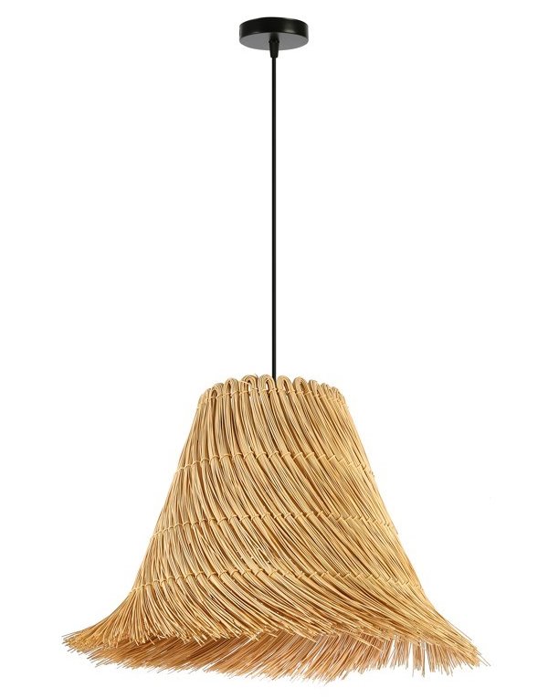 IMMAX BOHO NATURALEZA designové závěsné svítidlo, D45cm, E27, přírodní ratan 08273L