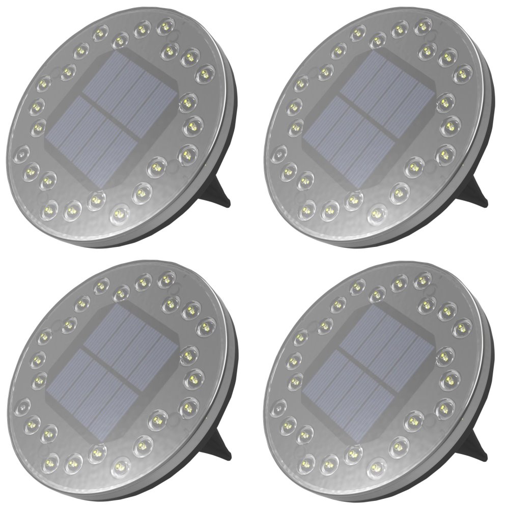 IMMAX CUTE venkovní solární LED osvětlení, 0.45W, IP68, 4ks v balení 08496L