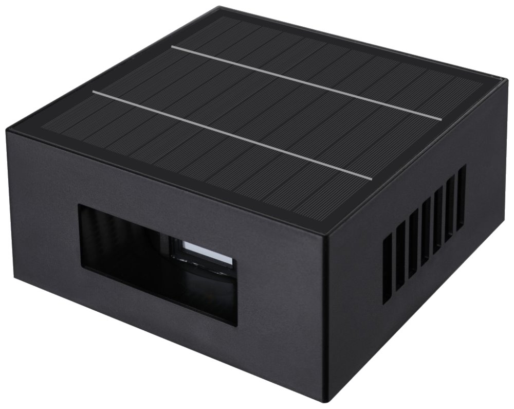 IMMAX EFFECT venkovní nástěnné solární LED osvětlení, 4000K, 2 světelné efekty, 2W 08503L