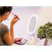 IMMAX LED kosmetické zrcátko FACE 3v1/ stojánek s Qi nabíjením/ 18W/ 70lm/ DC 12V/1,5A/ bílé 08970L