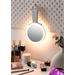 IMMAX LED kosmetické zrcátko SWEET Make up/ oboustranné/ 10x zvětšovací/ CCT/ stojánek na mobil/ bílé 09103L