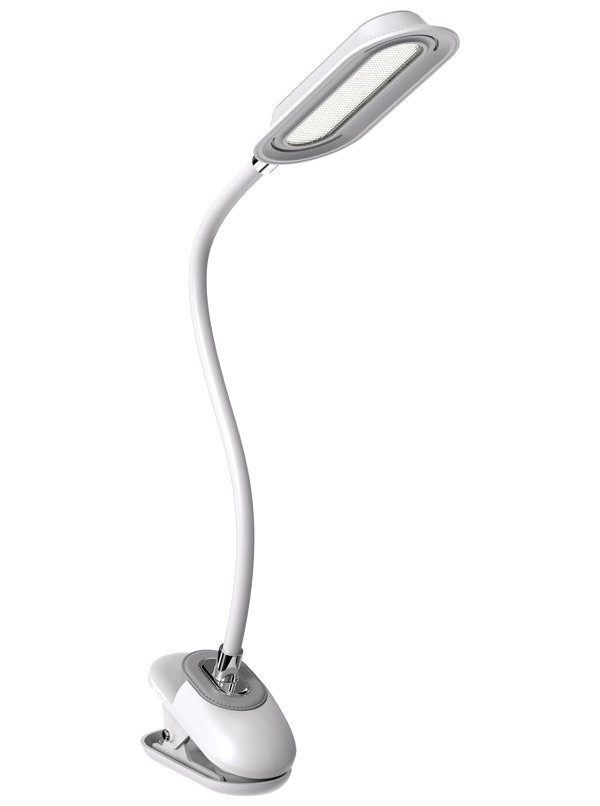 IMMAX LED stolní lampička CLIP/ 7,5W/ DC 12V/1A/ CCT/ IP20/ bílá 08997L
