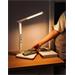 IMMAX LED stolní lampička Kingfisher/ Qi nabíjení/ 8,5W/ 400lm/ 12V/2,5A/ 3 barvy světla/ sklápěcí rameno/ bílá 08966L