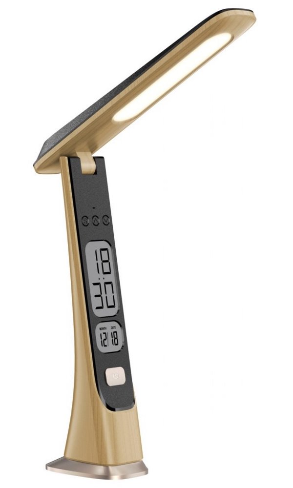 IMMAX LED stolní lampička WOOD s vestavěnou baterií/ CCT/ 5W/ 200lm/ stmívatelná/ imitace dřeva 08982L