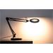 IMMAX LED stolní lampička ZOOM/ s lupou/ 12W/ 5V/2A/ stmívatelná/ černá 08977L