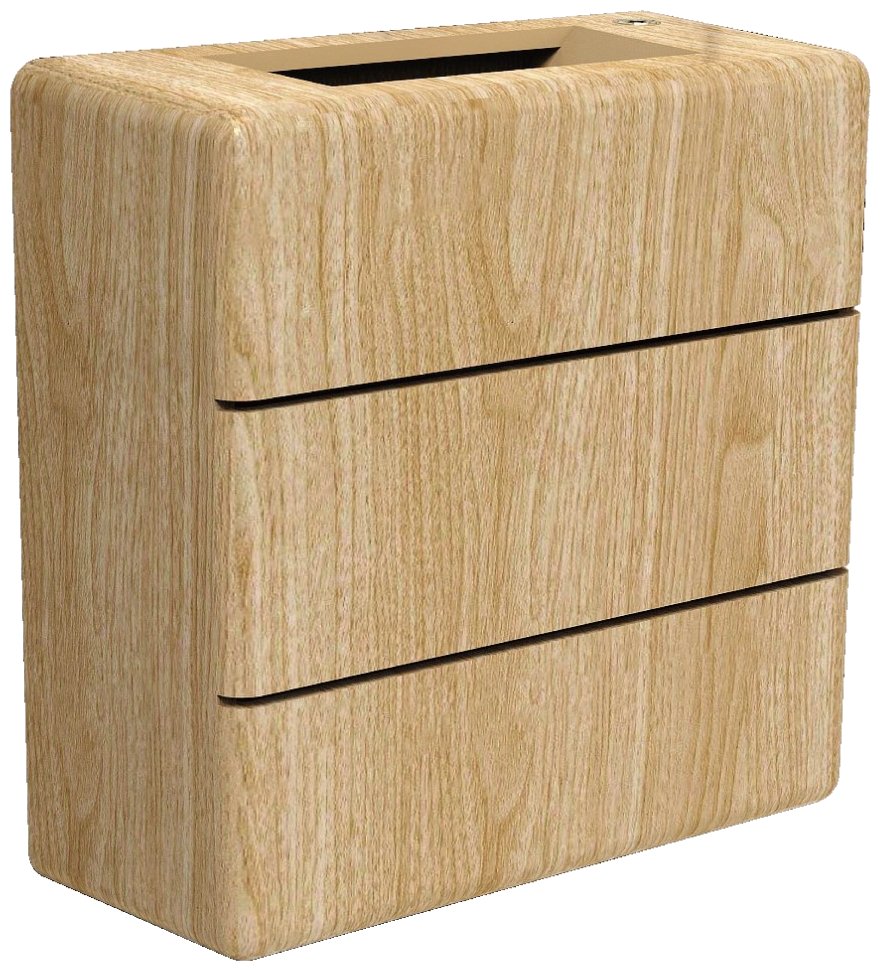 IMMAX LUXLINE venkovní LED nástěnné osvětlení, 6W, 3000K, 240V, IP54, dubové dřevo 08522L