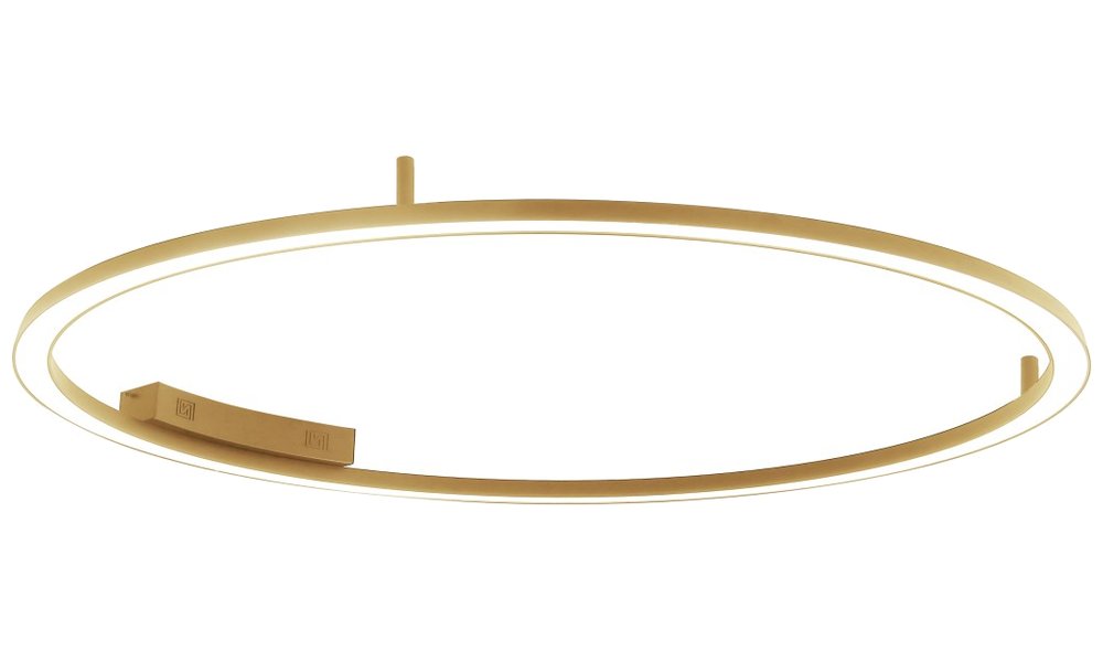 IMMAX NEO FINO SMART LED stropní (nástěnné) svítidlo zlaté 120cm 72W 4752lm, DO, Zigbee 3.0 TUYA 07290-120G