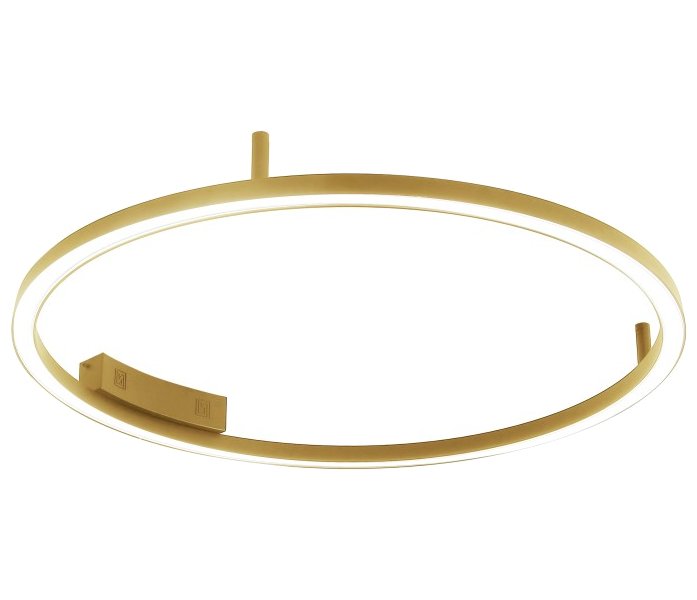 IMMAX NEO FINO SMART LED stropní (nástěnné) svítidlo zlaté 80cm 55W 4285lm, DO, Zigbee 3.0 TUYA 07291-80G