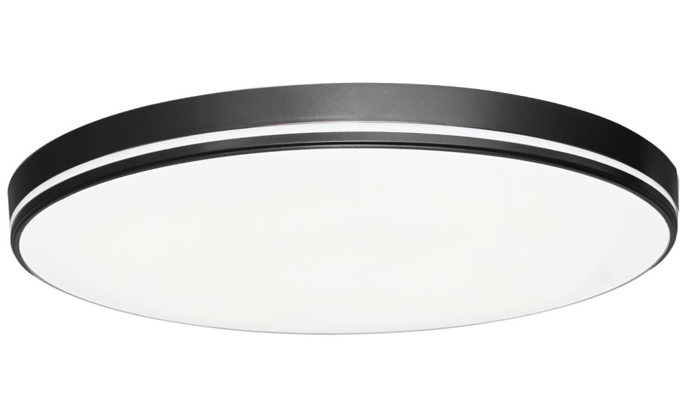 IMMAX NEO LITE AREAS Smart stropní svítidlo 40cm, 24W černé Tuya Wi-Fi 07148-B40