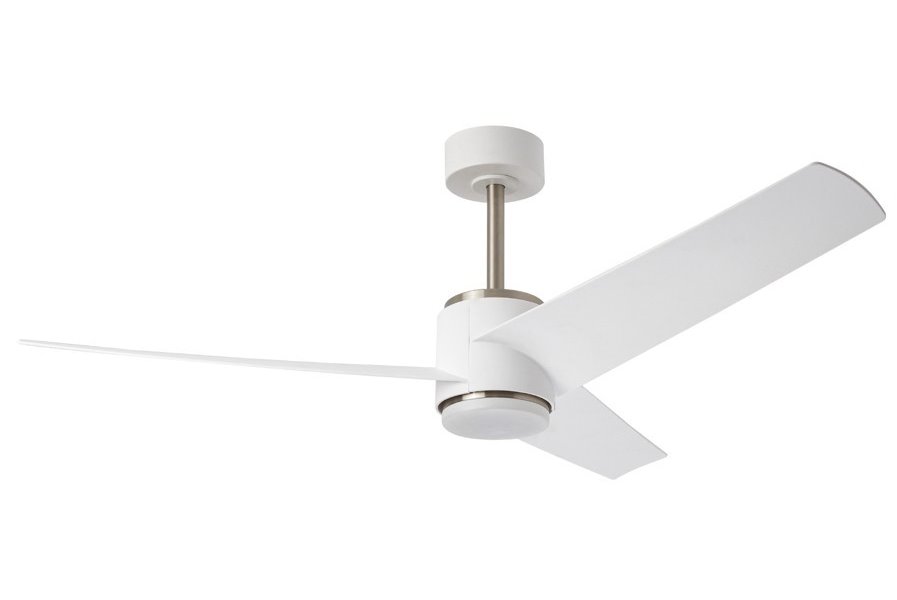 IMMAX NEO LITE BEAUTY SMART LED stropní svítidlo s ventilátorem 18W, Wi-Fi, TUYA, bílo-stříbrné 07282L