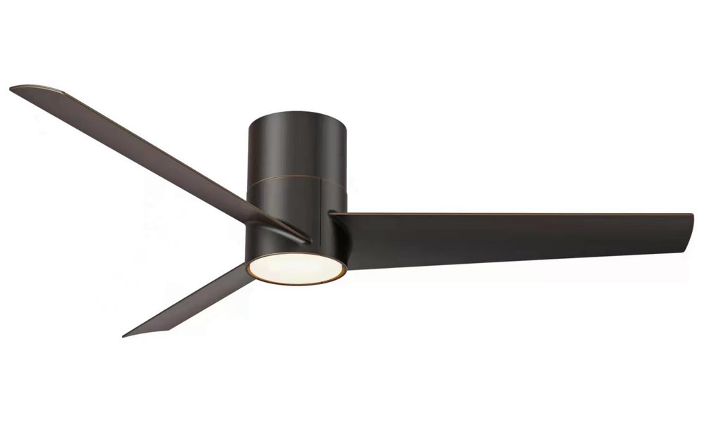 IMMAX NEO LITE FRESH SMART LED stropní svítidlo s ventilátorem 18W/40W Wi-Fi černé, TUYA 07135-B