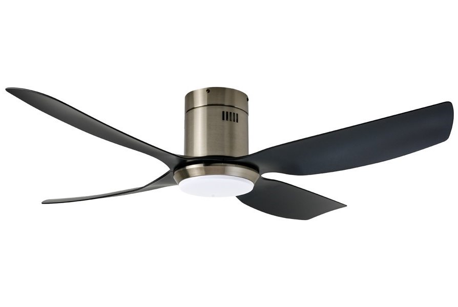IMMAX NEO LITE PURE SMART LED stropní svítidlo s ventilátorem 24W, Wi-Fi, TUYA, černo-stříbrné 07283L