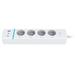 IMMAX NEO LITE SMART chytrý prodlužovací přívod/ 4x FR zásuvka/ 1x USB/ 2x USB-C/ Power delivery/ Wi-Fi/ bílý/ TU 07821L