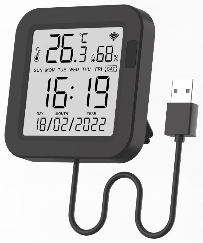 IMMAX NEO LITE SMART IR ovladač se senzory teploty a vlhkosti s LCD, Wi-Fi, TUYA 07559L