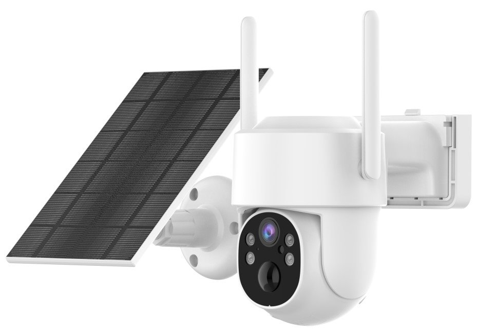 IMMAX NEO LITE SMART Security venkovní solární kamera Solar Sentry, 4G, P/T, HD, PIR, 3MP, TUYA 07804L