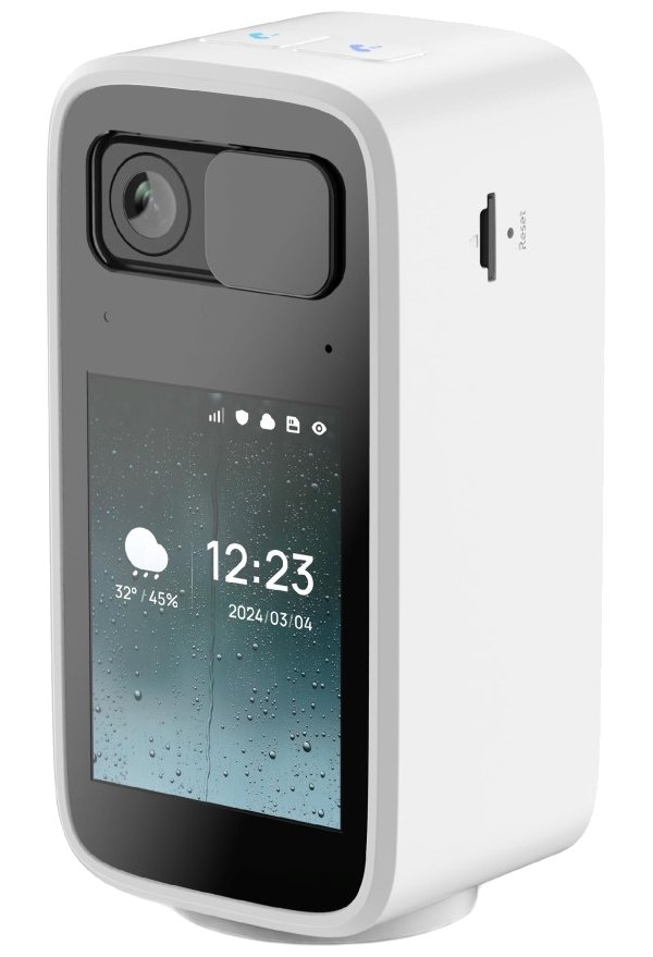 IMMAX NEO LITE SMART Security vnitřní kamera BLOCK, Wi-Fi 2,4 a 5GHz, 4MP, PAN 355°, LCD, TUYA 07814L