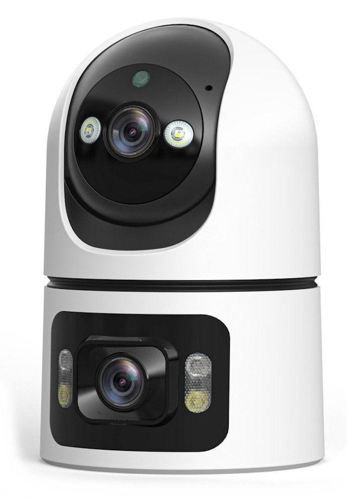 IMMAX NEO LITE SMART Security vnitřní kamera DOUBLE, duální, Wi-Fi, 4MP, 355° 90° P/T, TUYA 07805L