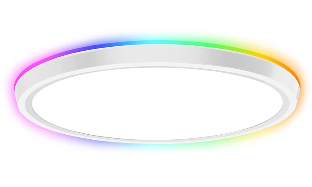 IMMAX NEO LITE TUDO SMART stropní svítidlo s RGB podsvícením 40cm, 50W, Wi-Fi, TUYA 07164-40