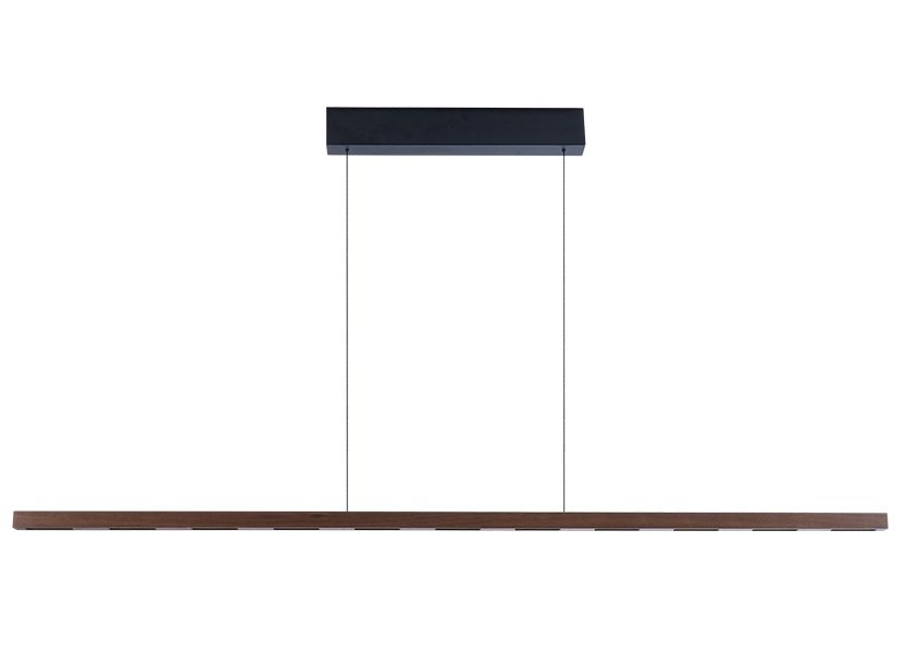 IMMAX NEO MADEIRA lineár osvětlení, dřevo ořech, 157cm, stmívatelné senzorem 07309L