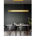 IMMAX NEO MILANO SMART závěsné lineární svítidlo 120cm, CCT 40W/RGB 18W, zlaté Zigbee 3.0, TUYA 07157-G120X
