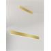 IMMAX NEO MILANO SMART závěsné lineární svítidlo 120cm, CCT 40W/RGB 18W, zlaté Zigbee 3.0, TUYA 07157-G120X