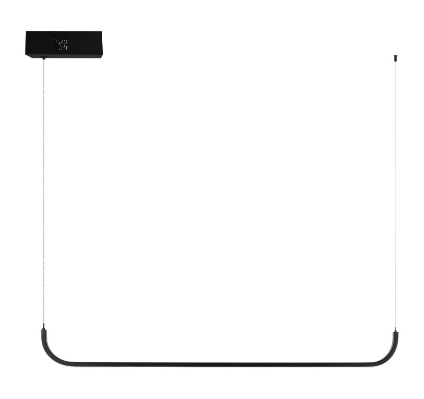 IMMAX NEO PATTINI Smart závěsné svítidlo 120cm 26W 1820lm černé Zigbee 3.0, TUYA 07225L