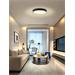 IMMAX NEO RONDATE SLIM Smart stropní svítidlo 60 x 7cm 53W černé Zigbee 3.0, TUYA 07202L
