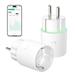 IMMAX NEO SMART chytrá vnitřní zásuvka THIN bez kolíku (typ F)/ IP20/ LED podsvícení/ RGB/ Wi-Fi/ LIDL/ TUYA 07813L