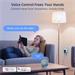 IMMAX NEO SMART chytrá vnitřní zásuvka THIN bez kolíku (typ F)/ IP20/ LED podsvícení/ RGB/ Wi-Fi/ LIDL/ TUYA 07813L