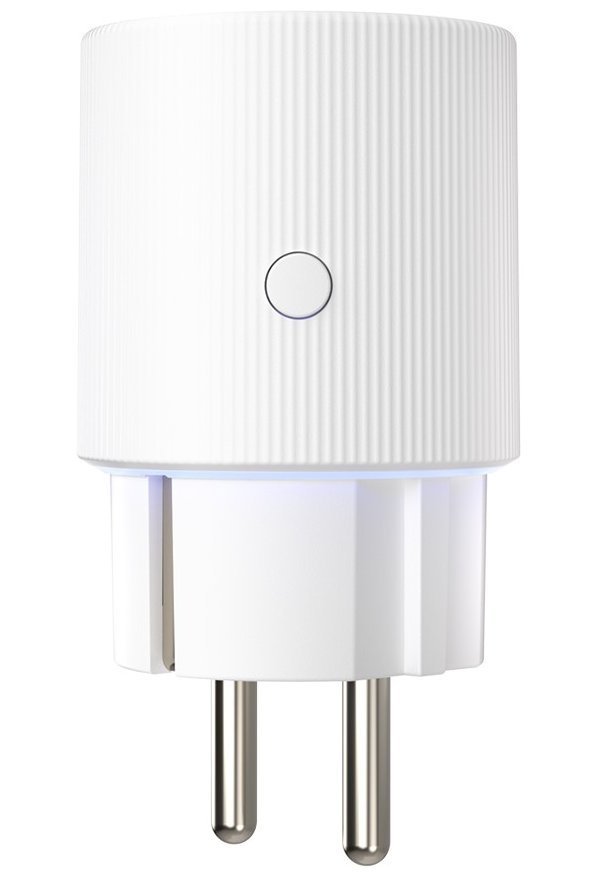 IMMAX NEO SMART chytrá vnitřní zásuvka THIN s kolíkem (typ E)/ IP20/ LED podsvícení/ RGB/ Wi-Fi/ LIDL/ TUYA 07812L