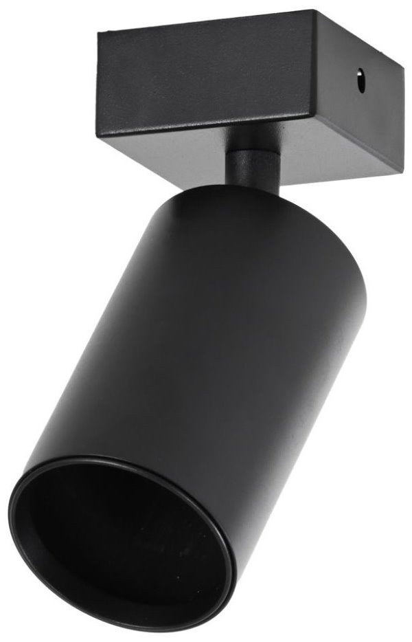 IMMAX PUNTO-1 stropní, nástěnné, bodové svítidlo, černé, pro zdroj typu GU10 08246L