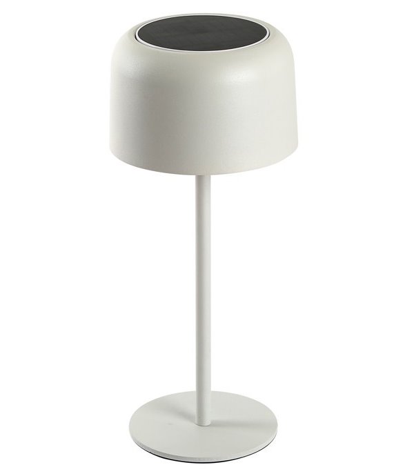 IMMAX venkovní solární LED stolní lampička CARO/ 4W/ 150lm/ CCT/ 3000K/ stmívatelná/ IP44/ bílá 08497L