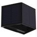 IMMAX WALL-3 venkovní solární nástěnné LED osvětlení se světelným čidlem, 2W 08489L