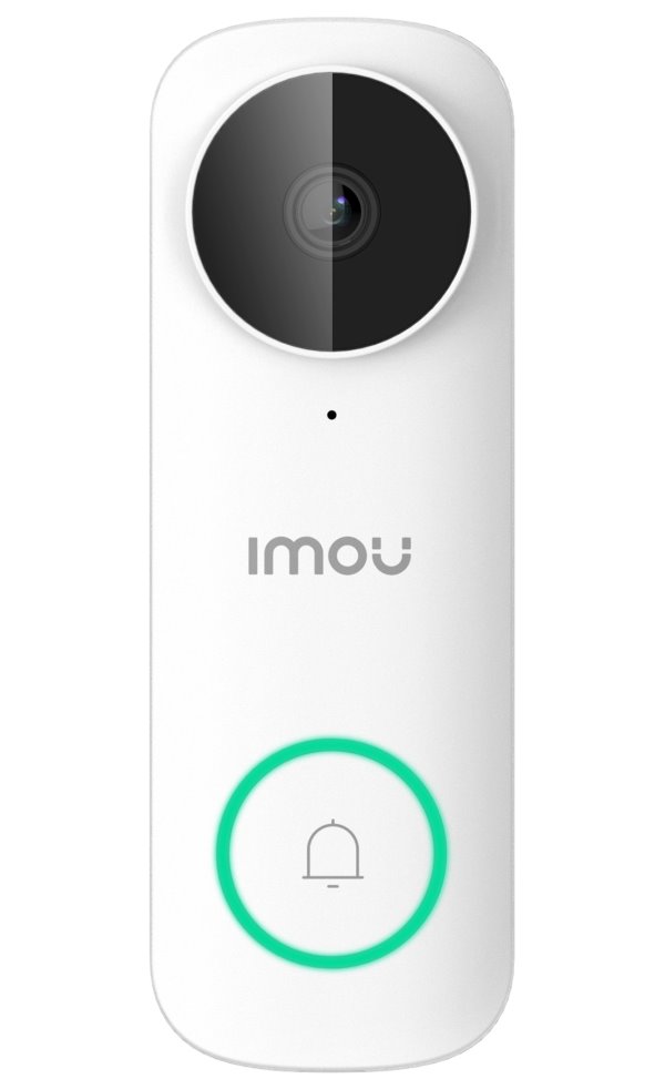 Imou chytrý domovní zvonek DB61i/ Wi-Fi/ 5Mpix/ 2560x1920/ krytí IP65/ H.265/ noční vidění 5m/ bílý/ CZ app DB61i-W-D4P