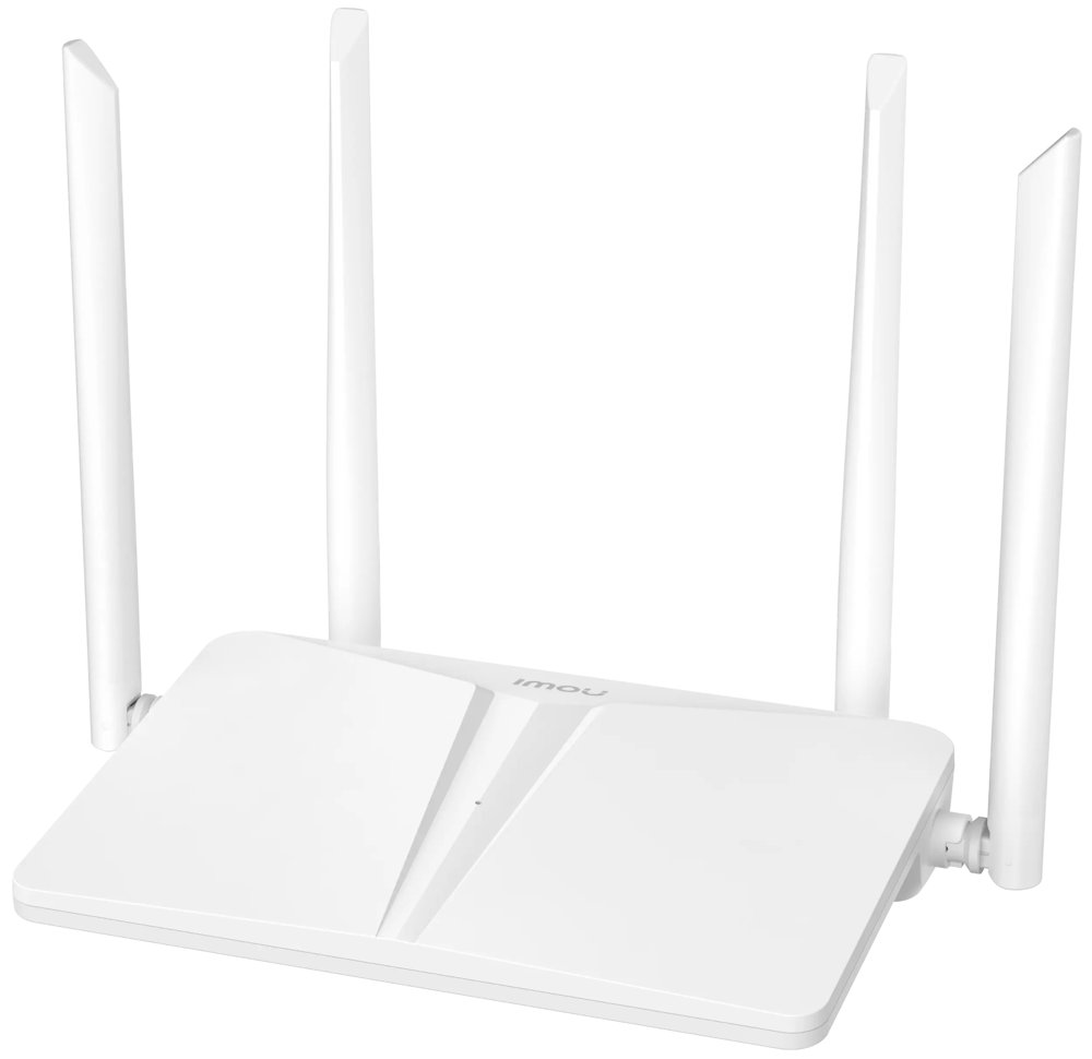 Imou Wi-Fi router HR340/ Wi-Fi IEEE 802.11b/g/n/ 300 Mbps/ 3x LAN 100 Mbps/ 1x WAN 100 Mbps/ bílý