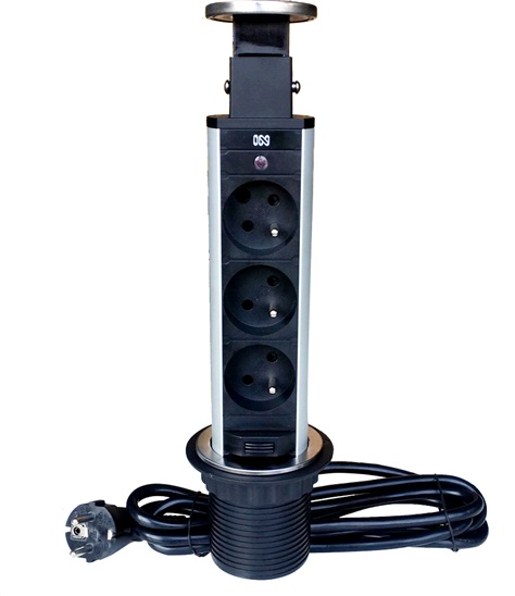 IN Výsuvná lišta, 3 zásuvky 8595685530079