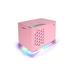 In Win A1 Plus pink, PSU 650W GOLD included, Mini ITX, TG, ARGB Fans, Qi 10W Charging