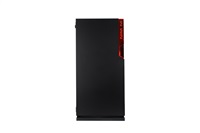 IN WIN skříň 101 Black, Midi Tower, průhledný bok, bez zdroje CI698-Black