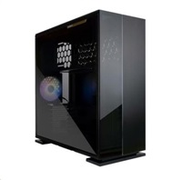 IN WIN skříň 315, mid tower, 1xUSB-C, 2xUSB 3.0, průhledná bočnice, černá IW-CS-315BLK-1AL120