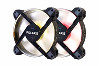 IN WIN ventilátor Polaris RGB Aluminium (single pack) POLARISFAN-1PK-RGBM