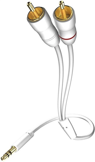 InAkustik 671835 Kabel 3,5 mm 2x cinch 4001985501397