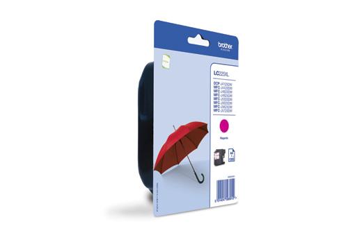 Ink Brother LC225XLMBP magenta blister pack |1200pgs|DCP-J4120DW/MFC-J4420DW