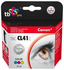 Ink. kazeta TB kompat. s Canon CL-41 Color TBC-CL41C